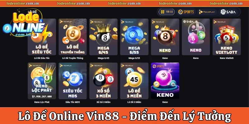 Lô Đề Online Vin88 – Điểm Đến Lý Tưởng Cho Người Yêu Xổ Số